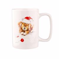 Altom Xmas Dog D porcelán bögre , 300 ml