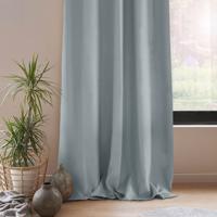 AmeliaHome függöny Blackout EYELETS, ezüst, 140 x 245 cm, ezüst