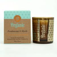 Bio Frankincense &amp; Myrrh 200 g üvegbenaranyfóliával