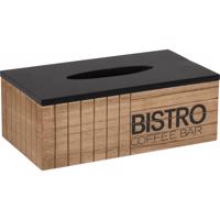 Bistro papírzsebkendős doboz, 25 x 9 x 13,5 cm