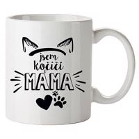 Bohemia Gifts Kerámia bögre - Macska mama vagyok, 350 ml