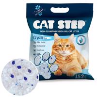 Cat Step szilikagél macskaalom Crystal Blue 6,68kg, 15,2 l