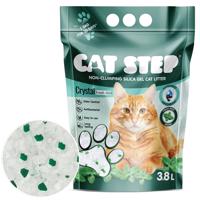 Cat Step szilikagél macskaalom Crystal Fresh Ment 1,67 kg, 3,8 l