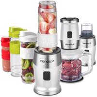 Concept SM3391 Fresh&;Nutri multifunkciós turmixgép, fehér, 700 W, 2 x 570 ml + 400 ml palack, fehér