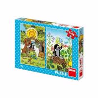 Dino Vakond puzzle , 2x 48 darab