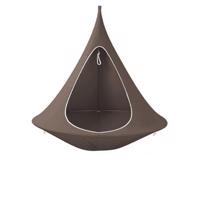 Függőfotel, szürkésbarna TAUPE, KLORIN NEW KIDS CACOON HAMMOCK