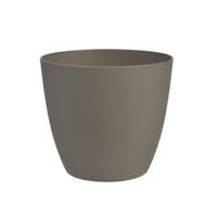 Gardenico Ella matt taupe virágcserép, 25 cm átmérővel