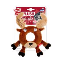 GiGwi Squeaky kutyajáték Plush Friendz sob, 20 x19 x 2,5 cm, 20 x 19 x 2,5 cm