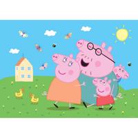 Peppa Pig gyermek fotótapéta 252 x 182 cm, 4 részes