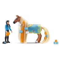 Schleich 42585 Kim és Caramelo kezdő készlet, 18,7 x 24,5 x 6 cm