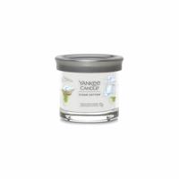 Yankee Candle Signature Tumbler Clean Cottonillatgyertya kis üvegben  , 122 g